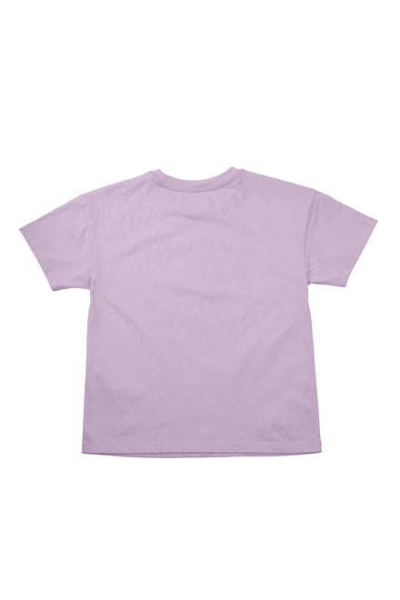 Girls Oversized Printed T-Shirt