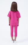 Girls Oversized Printed T-Shirt
