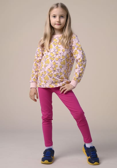 Girls Floral Print Sweatshirt (5yrs-11yrs)