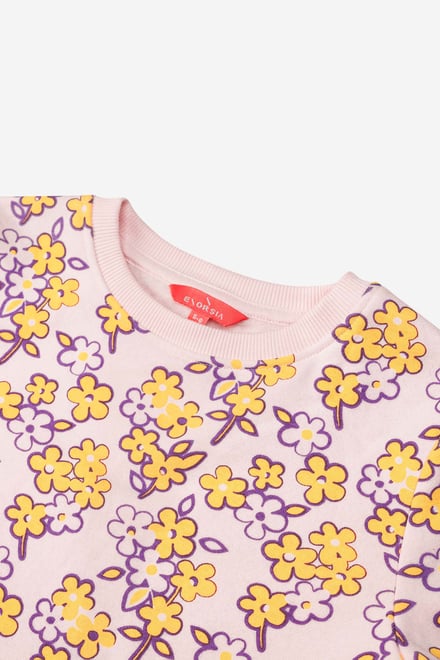Girls Floral Print Sweatshirt (5yrs-11yrs)