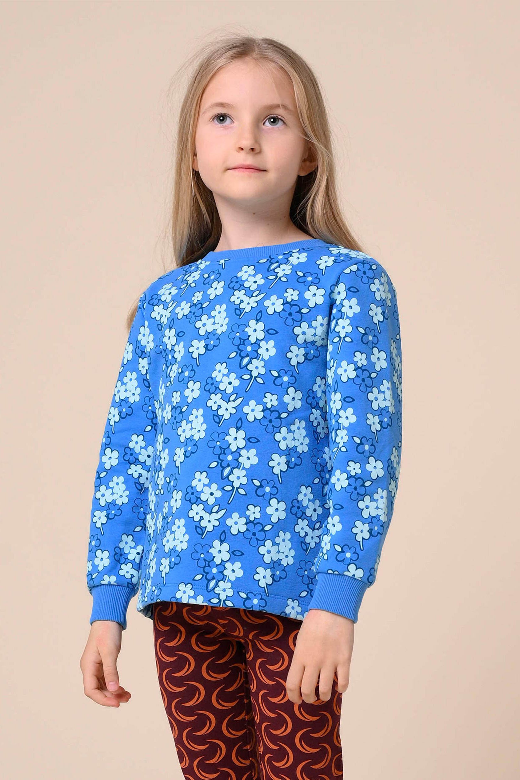 Girls Floral Print Sweatshirt (5yrs-11yrs)