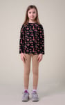 Girls Lace Frill Hem Leggings (12/18mths-6/7yrs)