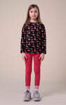 Girls Lace Frill Hem Leggings (12/18mths-6/7yrs)