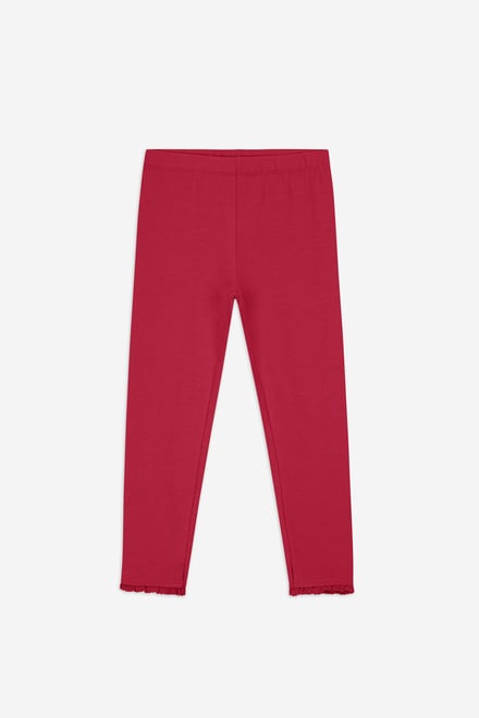 Girls Lace Frill Hem Leggings (12/18mths-6/7yrs)