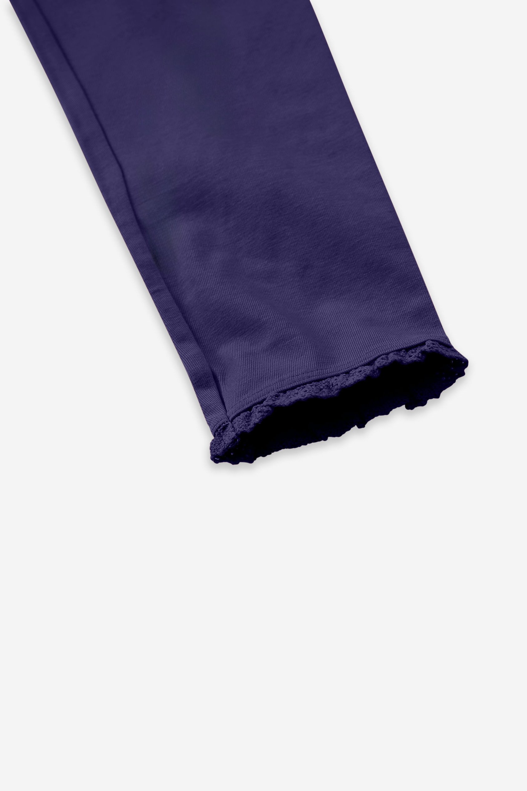 Girls Lace Frill Hem Leggings (12/18mths-6/7yrs)