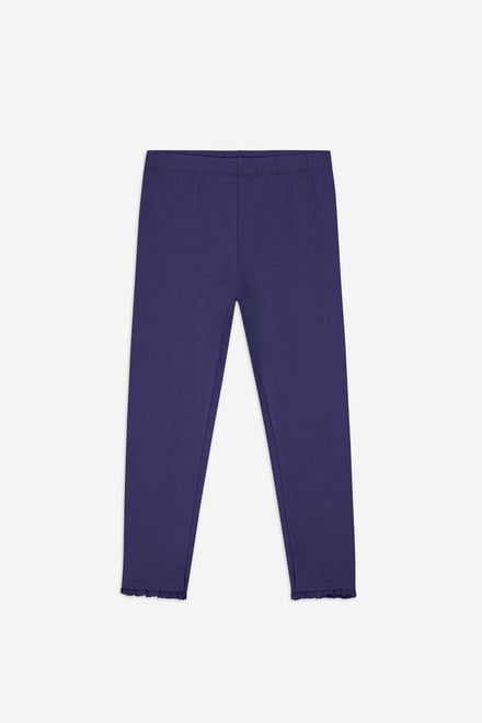 Girls Lace Frill Hem Leggings (12/18mths-6/7yrs)