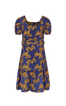 Square Neck Tiered Puff Sleeve Dress (2/3yrs-8/9yrs)