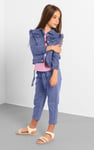 Girls Denim Belt Waist Paperbag Jeans (3/4yrs-8/9yrs)