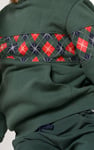 Girls Argyle Christmas Hoodie (12/18mths-7yrs)