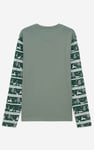 Mens Fair Isle Reindeer Print T-shirt