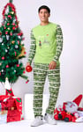 Mens Fair Isle Reindeer Print T-shirt