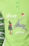 Mens Fair Isle Reindeer Print T-shirt