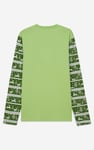 Mens Fair Isle Reindeer Print T-shirt