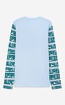 Mens Fair Isle Reindeer Print T-shirt