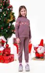 Girls Argyle Christmas Joggers (12/18mths-7yrs)