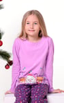 Girls Santa T-shirt (12/18mths-7yrs)