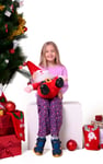 Girls Santa T-shirt (12/18mths-7yrs)