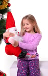 Girls Santa T-shirt (12/18mths-7yrs)