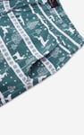 Mens Fairisle Print Christmas Pyjama Bottoms