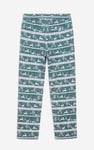 Mens Fairisle Print Christmas Pyjama Bottoms