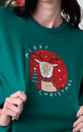 Women's Reindeer Christmas Sweatshirt