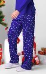 Women's Snow Heart Printed Pyjamas