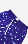 Women's Snow Heart Printed Pyjamas