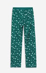 Women's Snow Heart Printed Pyjamas