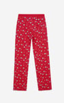 Women's Snow Heart Printed Pyjamas