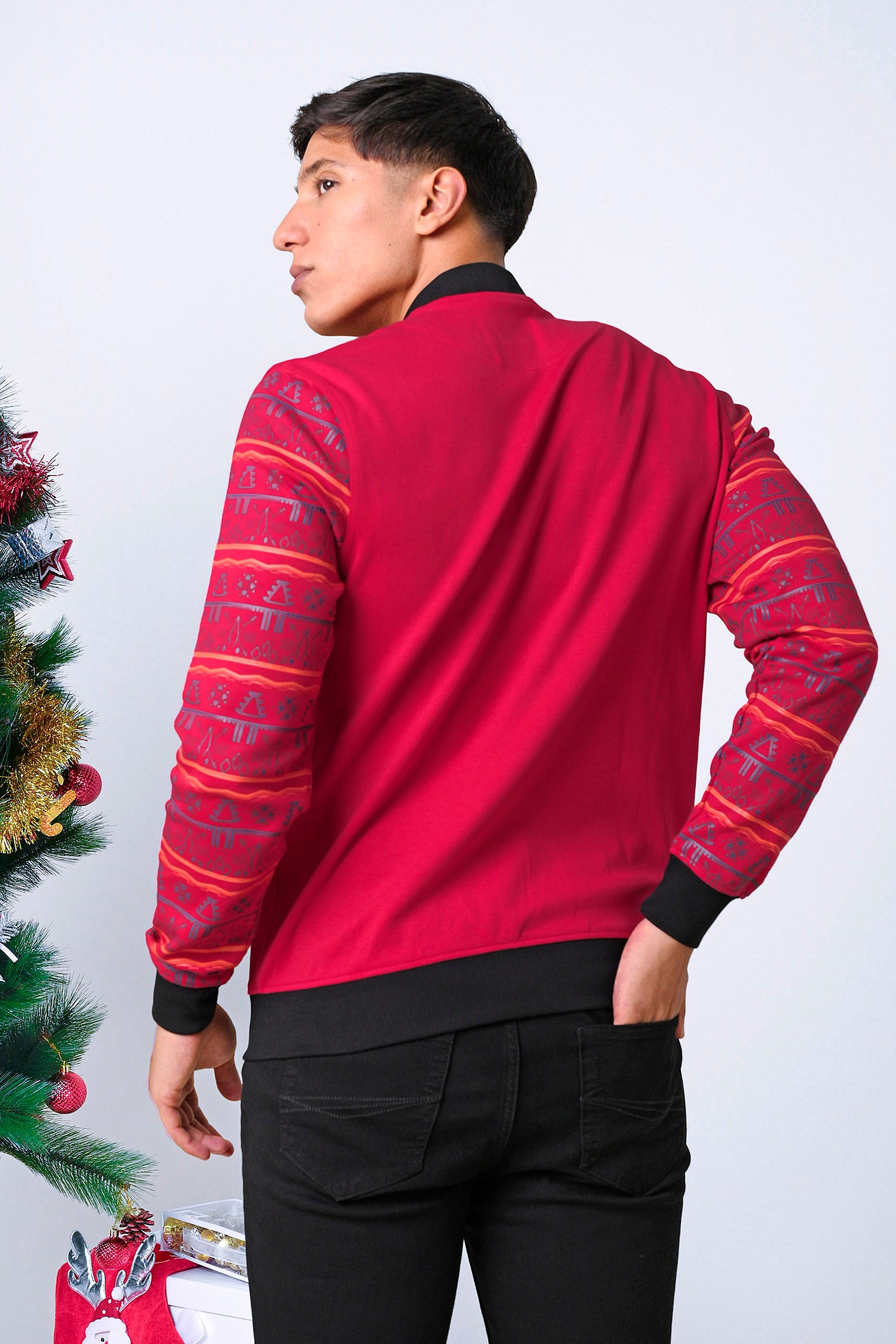 Mens Zip up Bomber Jacket