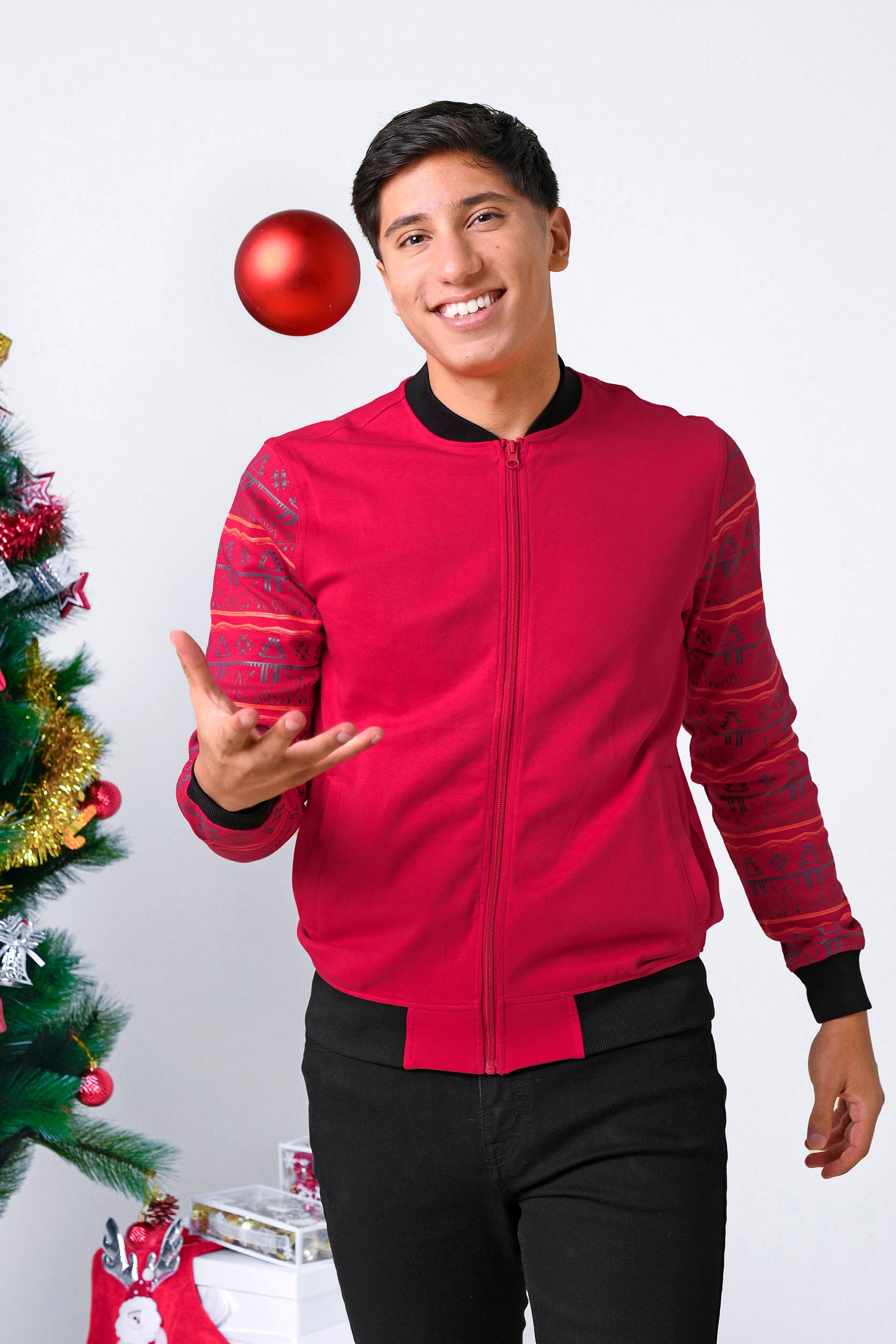 Mens Zip up Bomber Jacket