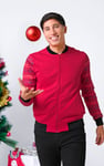 Mens Zip up Bomber Jacket