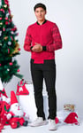 Mens Zip up Bomber Jacket