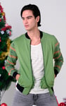 Mens Zip up Bomber Jacket