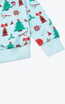 Womens Christmas Print Crew Neck Sweatshirt