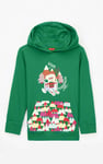Boys Christmas Ice Skating Print Hoodie (12/18mths-7yrs)
