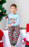 Boys Christmas Ice Skating Print Hoodie (12/18mths-7yrs)