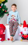 Boys Christmas Ice Skating Print Hoodie (12/18mths-7yrs)
