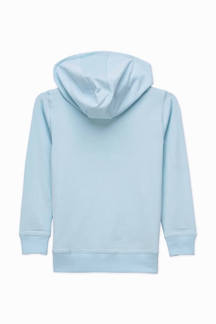 Boys Christmas Ice Skating Print Hoodie (12/18mths-7yrs)
