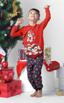 Boys Christmas Ice Skating Print Hoodie (12/18mths-7yrs)