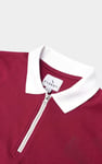 Womens Festive Half Zip Top