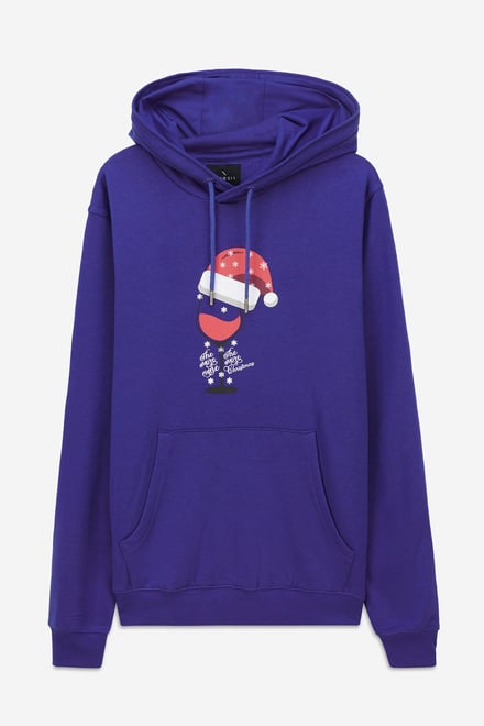 Mens Christmas Graphic Hoodie