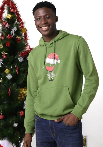 Mens Christmas Graphic Hoodie