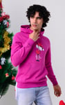 Mens Christmas Graphic Hoodie