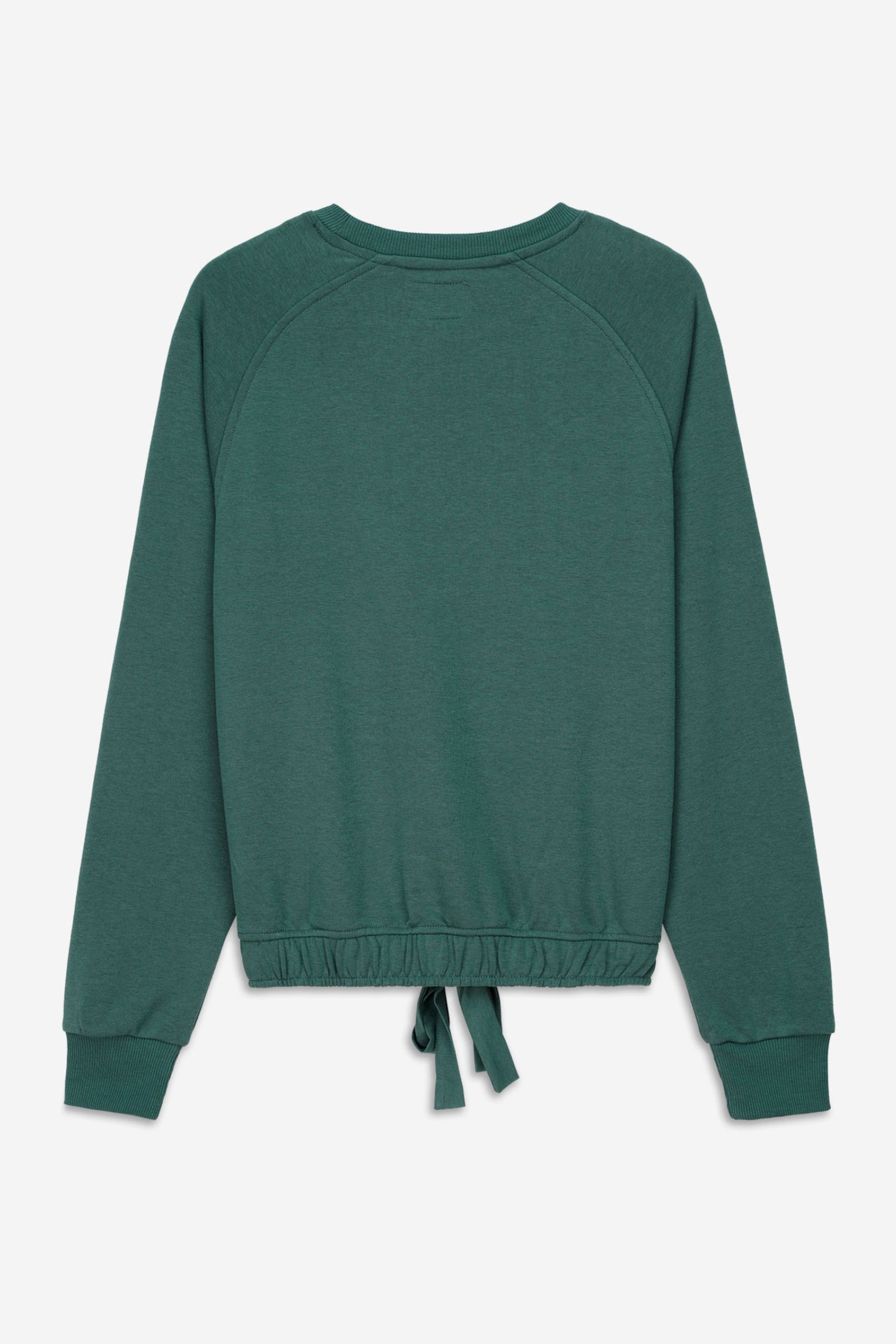 Women’s Santa Hat Tie-Front Christmas Pullover