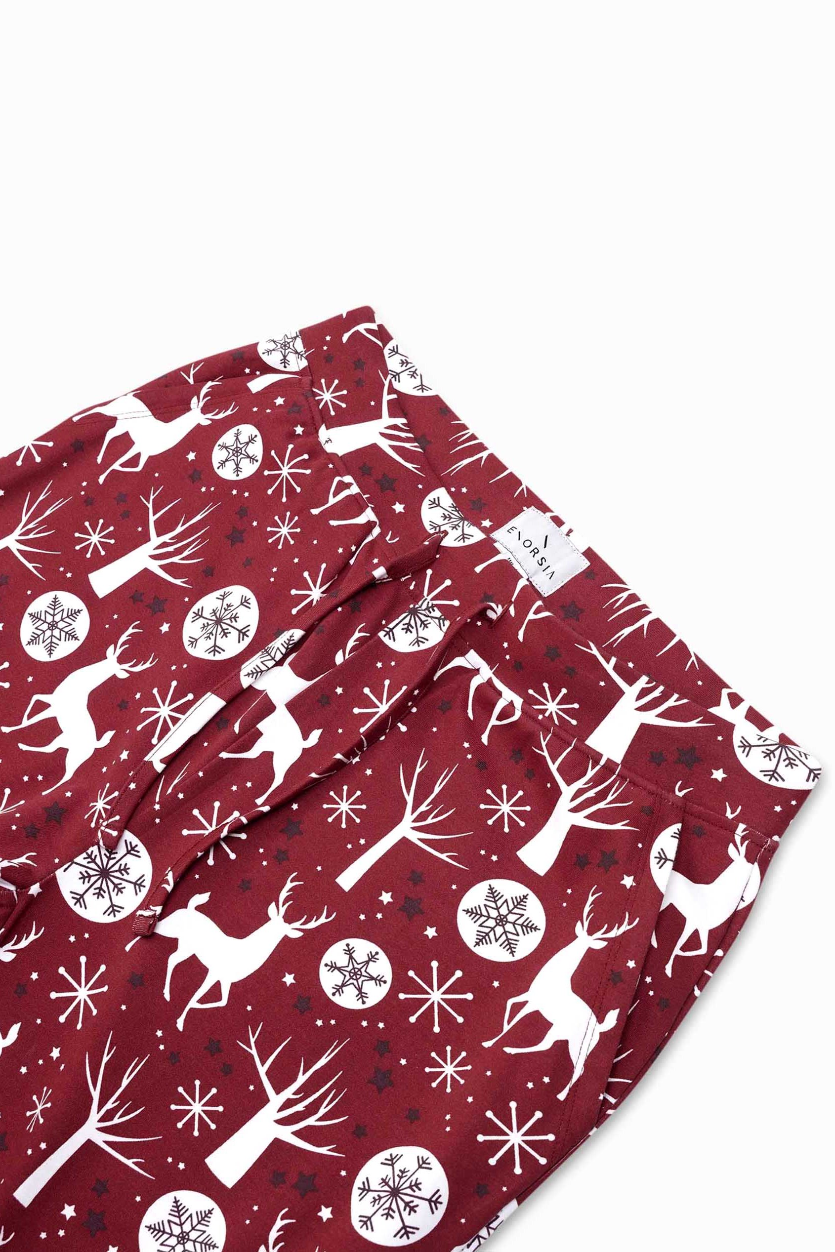 Womens Festive Print Joggers