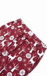 Womens Festive Print Joggers