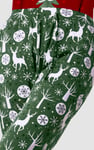 Womens Festive Print Joggers