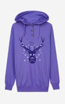 Womens Festive Reindeer Hoodie