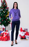 Womens Festive Reindeer Hoodie
